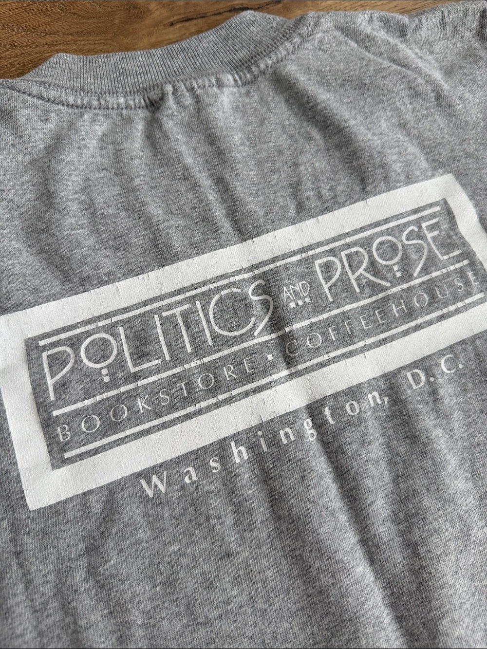 Vintage Politics & Prose kids shirt